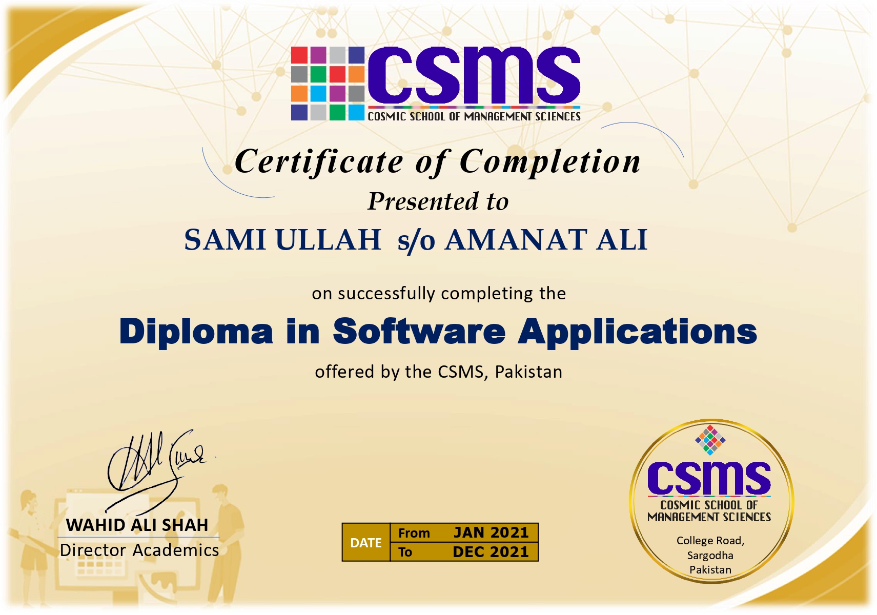 Diploma in Software Applications _ CSMS _ Sami Ullah_page-0001